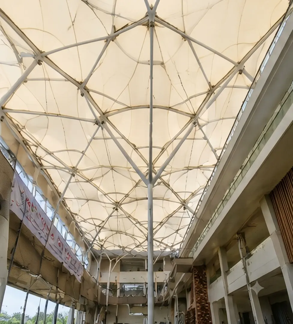 Bahadurgarh Auditorium tensile structure, Ekra Decor &mdash; photograph 4